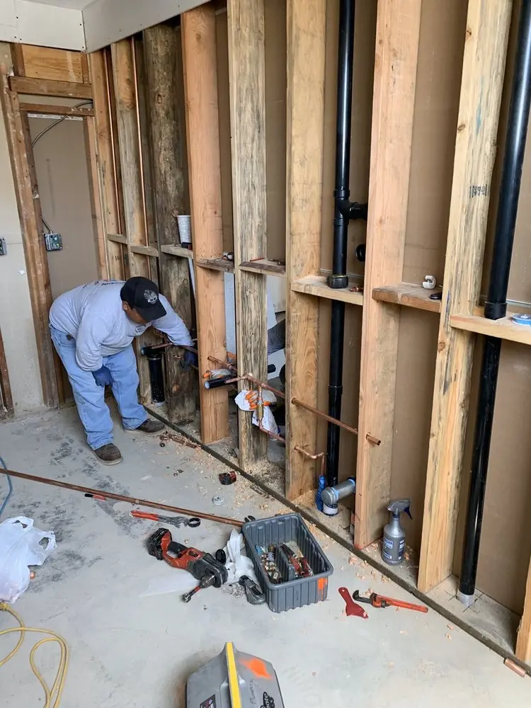 Commercial rough-in plumbing for Commercial Plumbing in Perryville